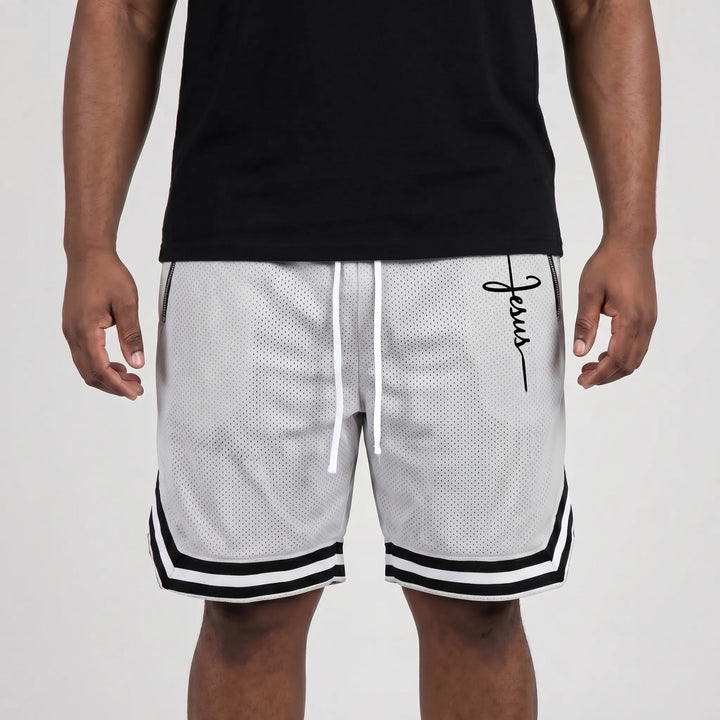 Loose Fit Athletic Basketball Shorts - Chad