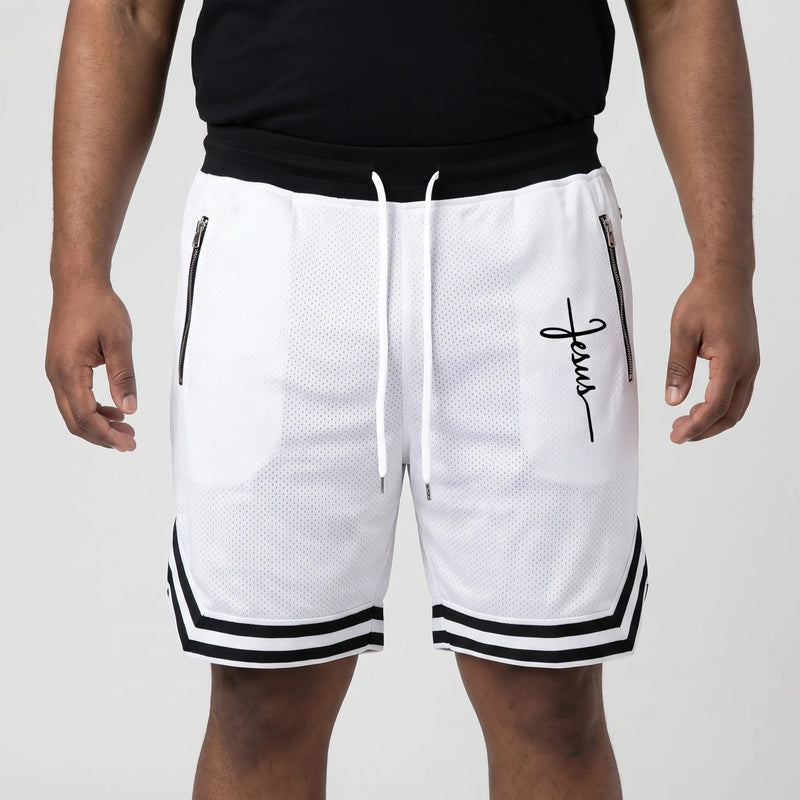 Loose Fit Athletic Basketball Shorts - Chad