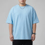 Loose Fit Solid Crew Neck Tee - Oscar