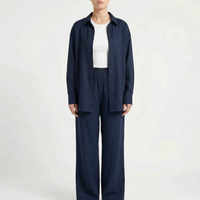 Loose Fit Two Piece Trouser Set - Desiree