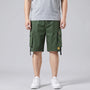 Loose Knee-Length Cargo Shorts - Ryan