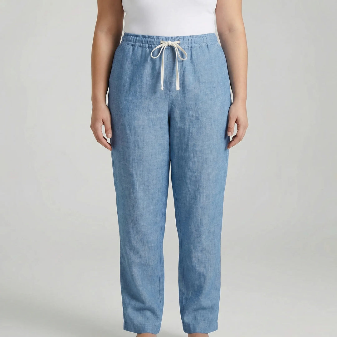 Loose Straight-Leg Women's Pants - Rita
