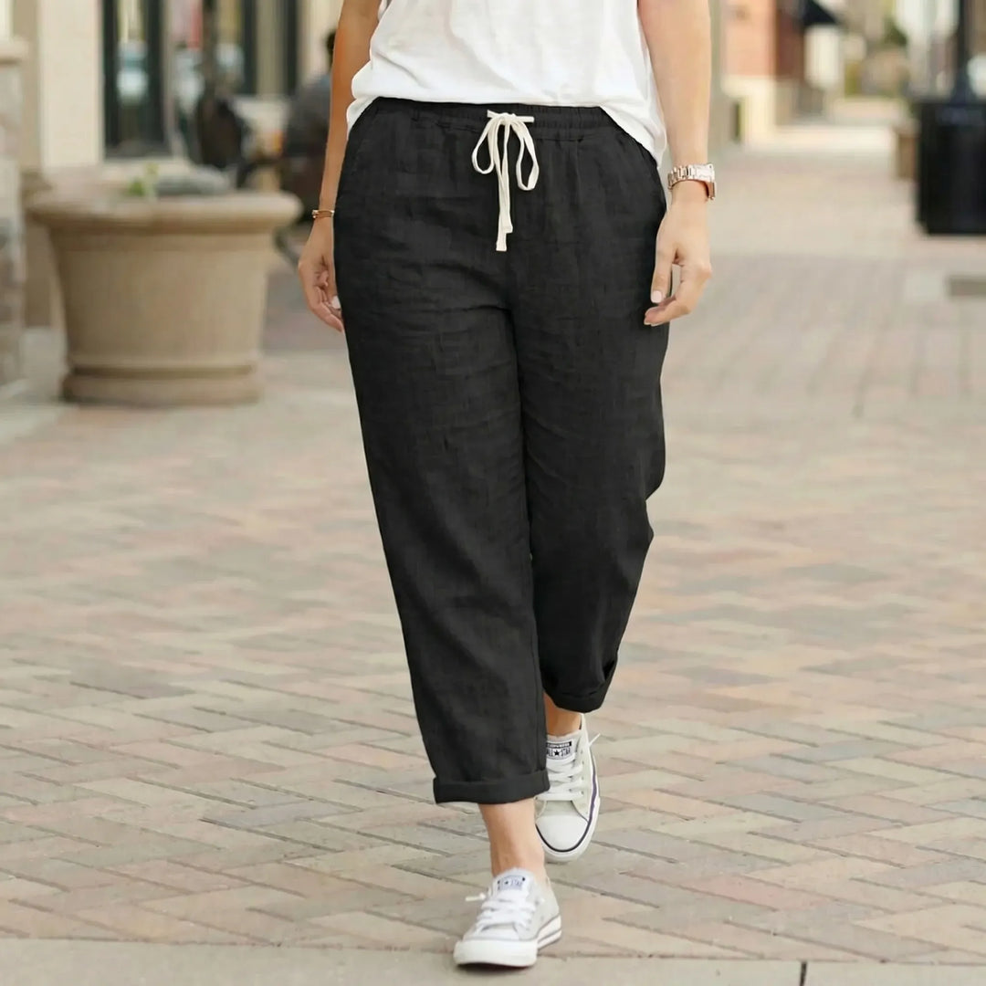 Loose Straight-Leg Women's Pants - Rita