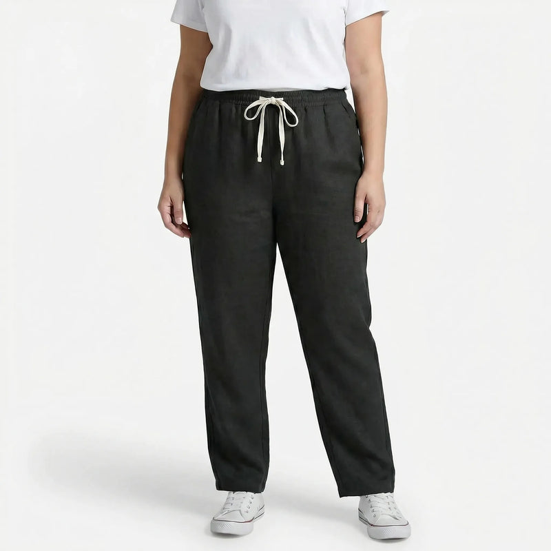 Loose Straight-Leg Women's Pants - Rita