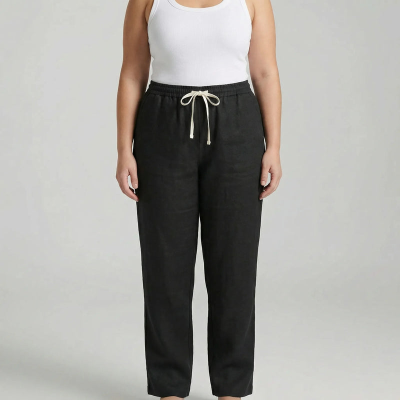 Loose Straight-Leg Women's Pants - Rita