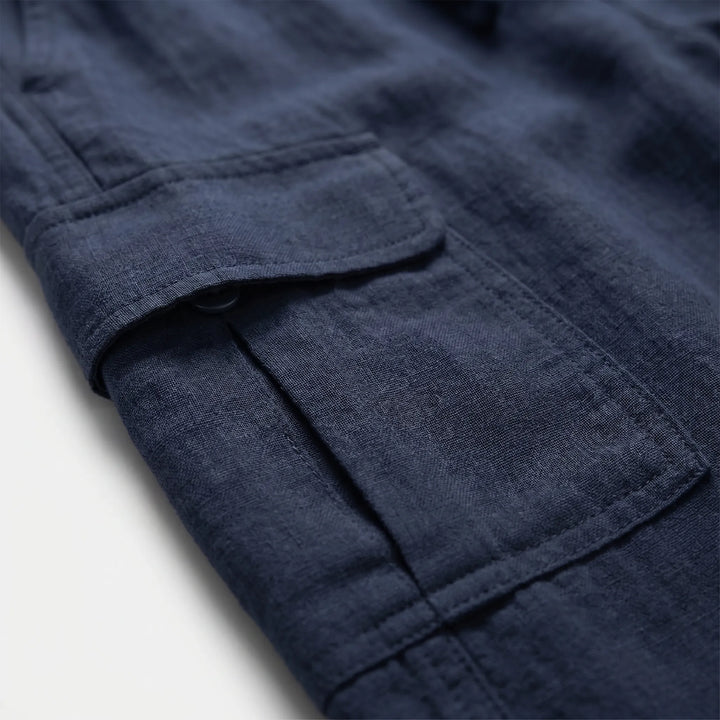 Loose Straight Leg Cargo Trousers -  Otis