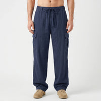 Loose Straight Leg Cargo Trousers -  Otis