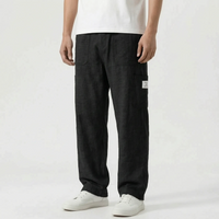 Loose Straight Leg Trousers -  Neal