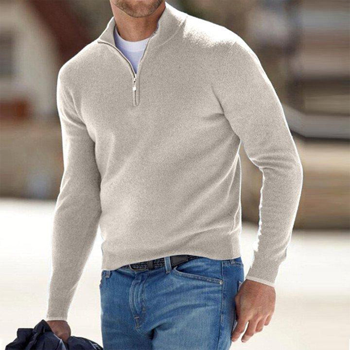 Herrenpullover mit Reißverschluss - Mason