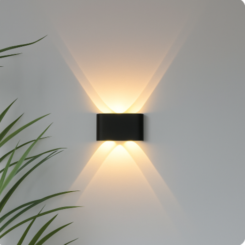 Outdoor LED Wall Light – IP65 Weatherproof, Hardwired 5
