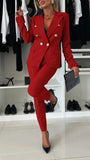 Zweiteiliges Damen Set – Top und Hose im modernen Look – Soraya