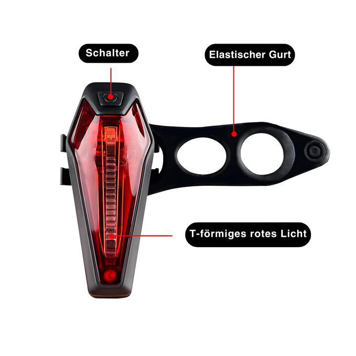 Fietslamp Veiligheid Achterlicht - BrightSafe
