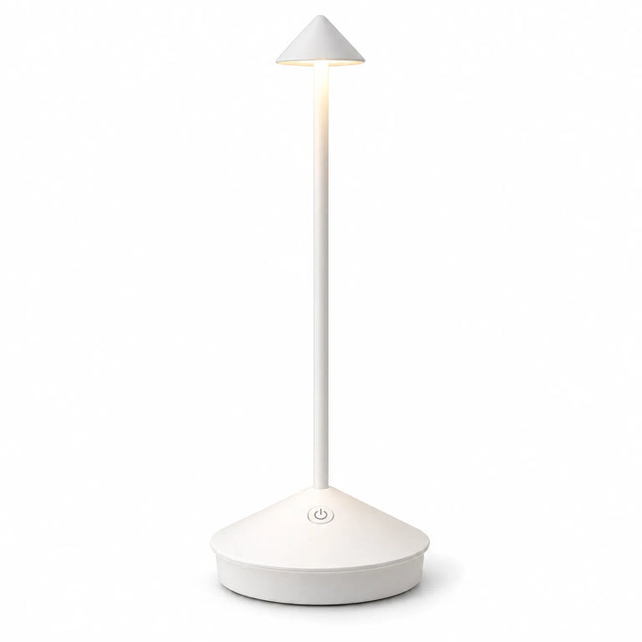 Luxe Draadloze LED Tafellamp Met Touchdimmer Voor Een Hotel Chic Interieur
