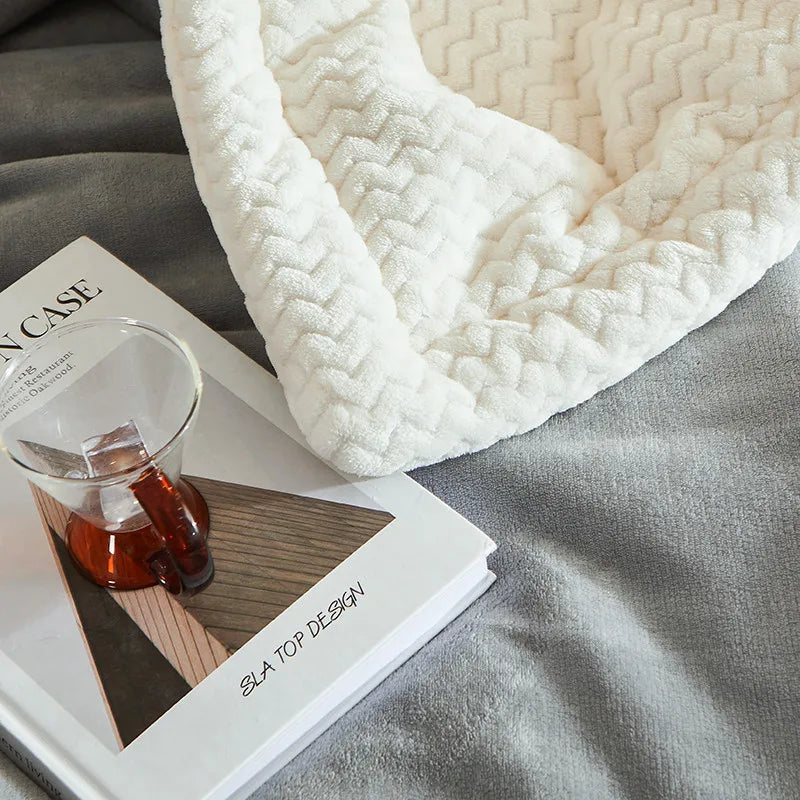 Luxuriöse Fleece Decke - CozyBlanket 