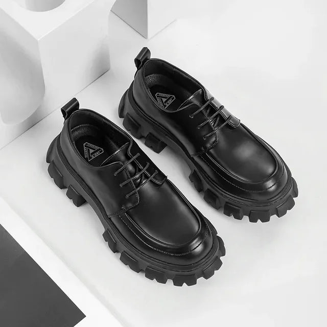 Stilvolle Derbyschuhe mit Dicker Sohle - Ethan