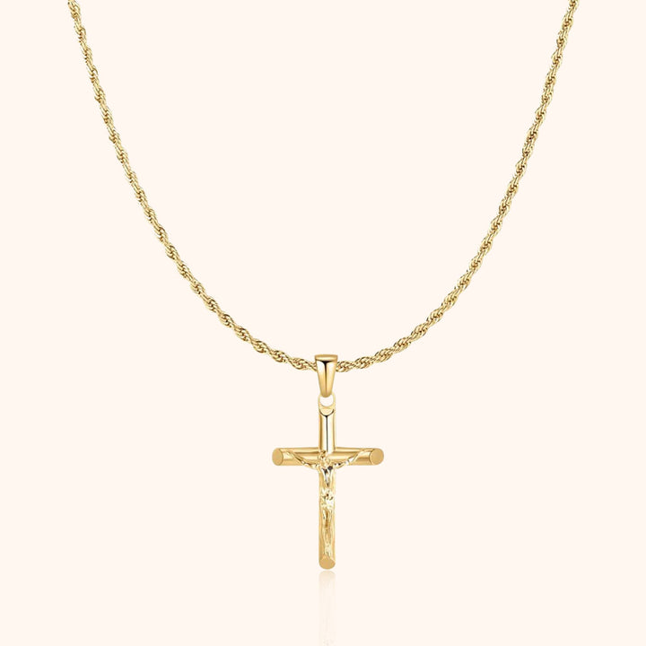 Herenketting met Kruis - Salvator