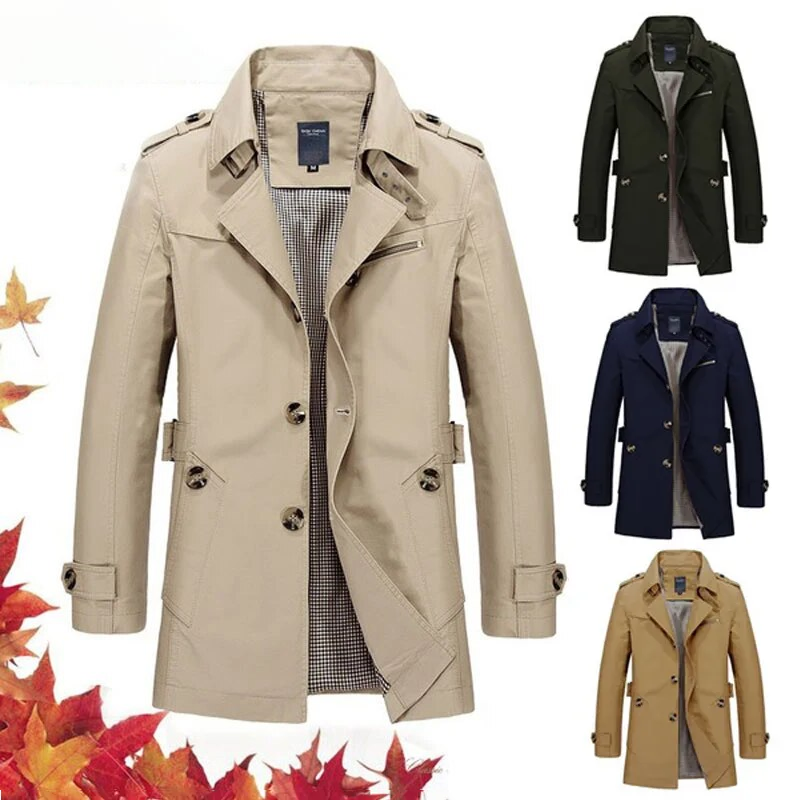 Trenchcoat | Stylish long coat
