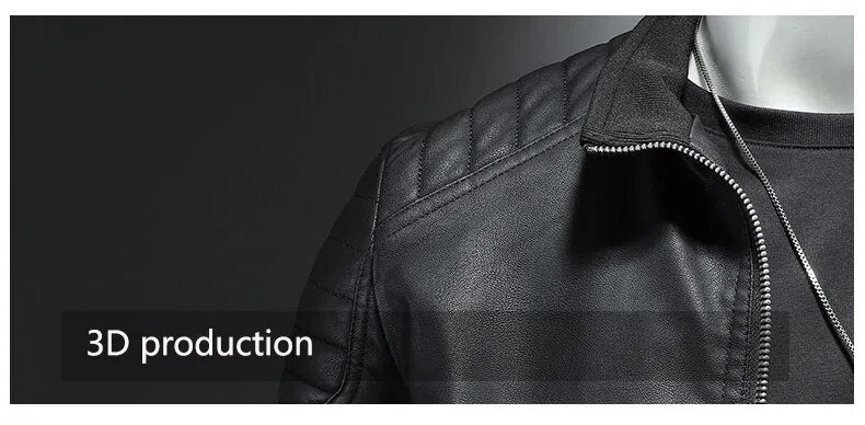 Bikerjacke| Leder-Bomberjacke