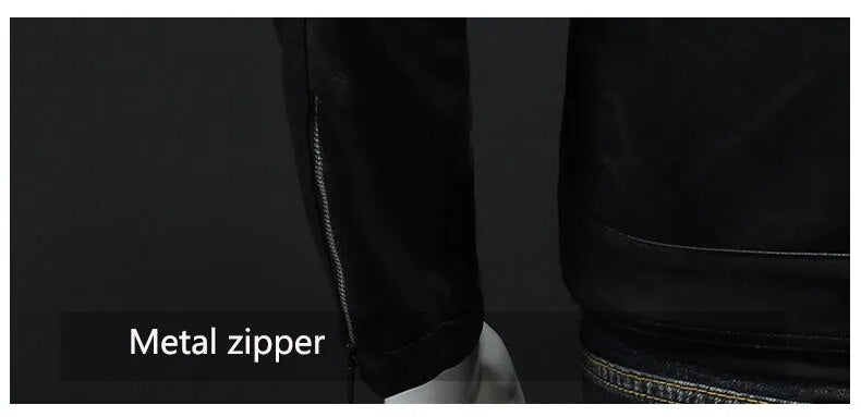 Bikerjacke| Leder-Bomberjacke
