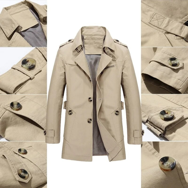 Trenchcoat | Stylish long coat
