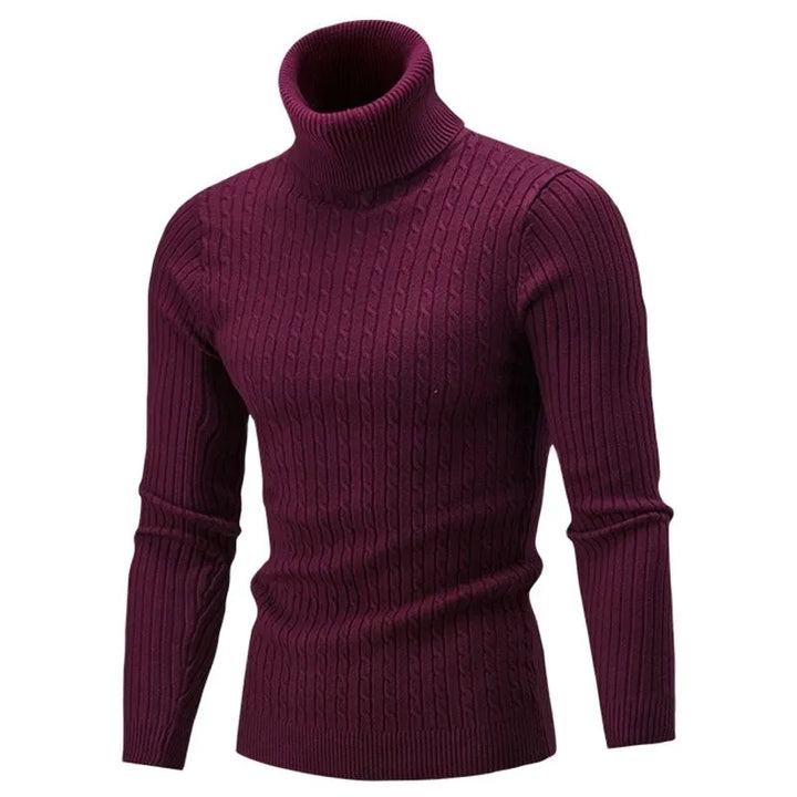 Schlanker Rollkragenpullover | Stilvoller Strickpullover