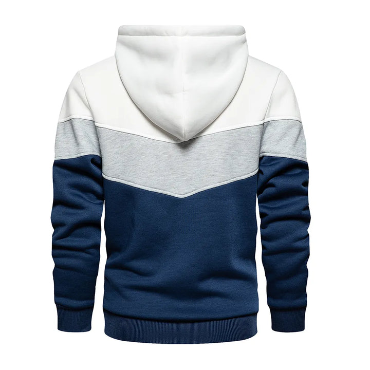Patchwork Hoodie | Warme Fleece-Streetwear