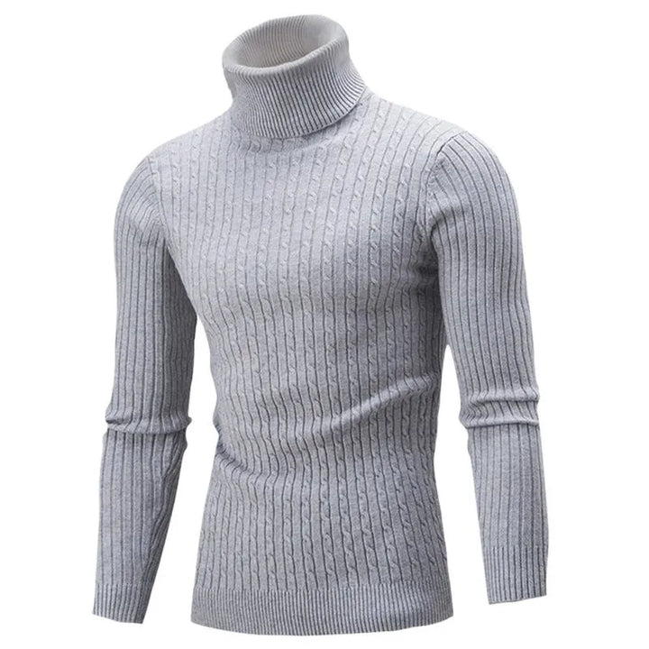 Schlanker Rollkragenpullover | Stilvoller Strickpullover