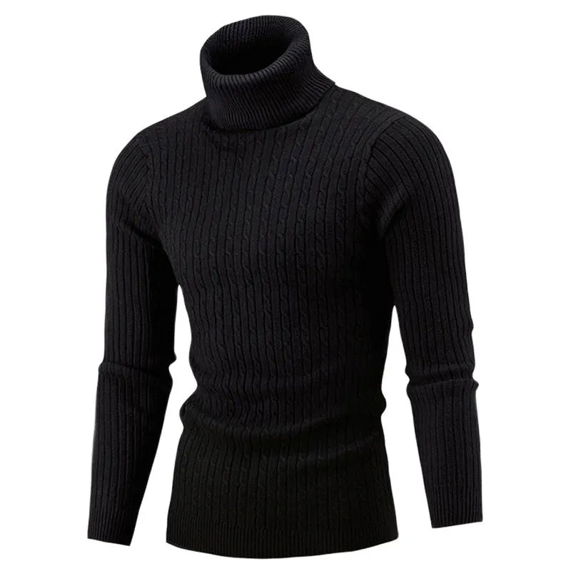 Schlanker Rollkragenpullover | Stilvoller Strickpullover