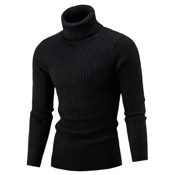 Schlanker Rollkragenpullover | Stilvoller Strickpullover