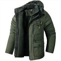 Military parka | A cool jacket with a warm and cozy lining