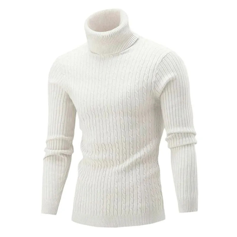 Schlanker Rollkragenpullover | Stilvoller Strickpullover