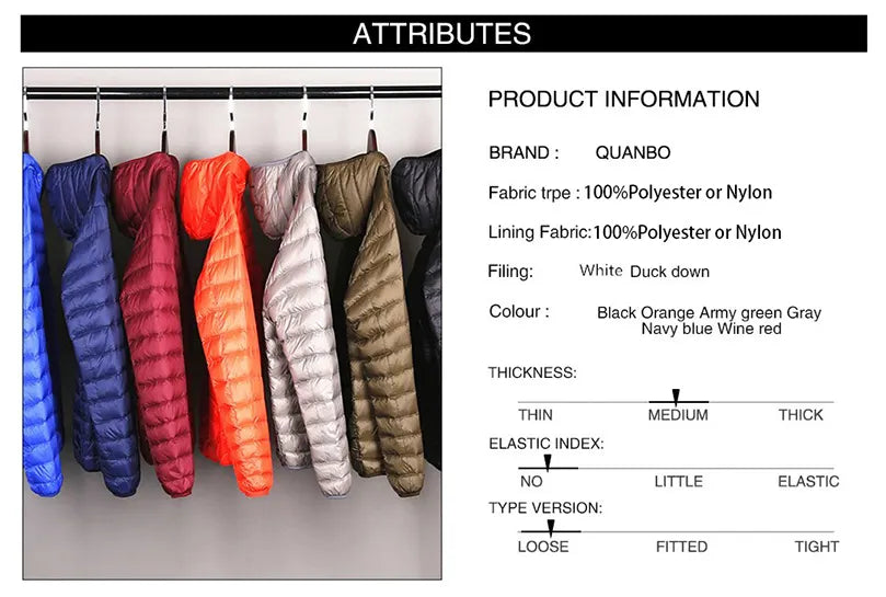 Puffer Jacket | Lightweight and Warm Coat