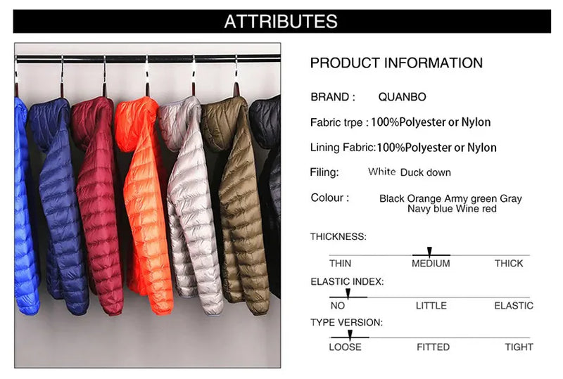 Puffer Jacket | Lightweight and Warm Coat
