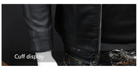 Bikerjacke| Leder-Bomberjacke