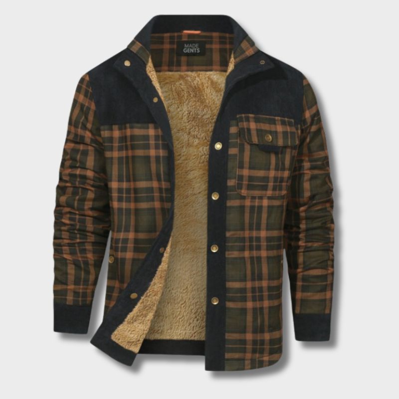 Kariertes Hemdjacke - Herritagewear
