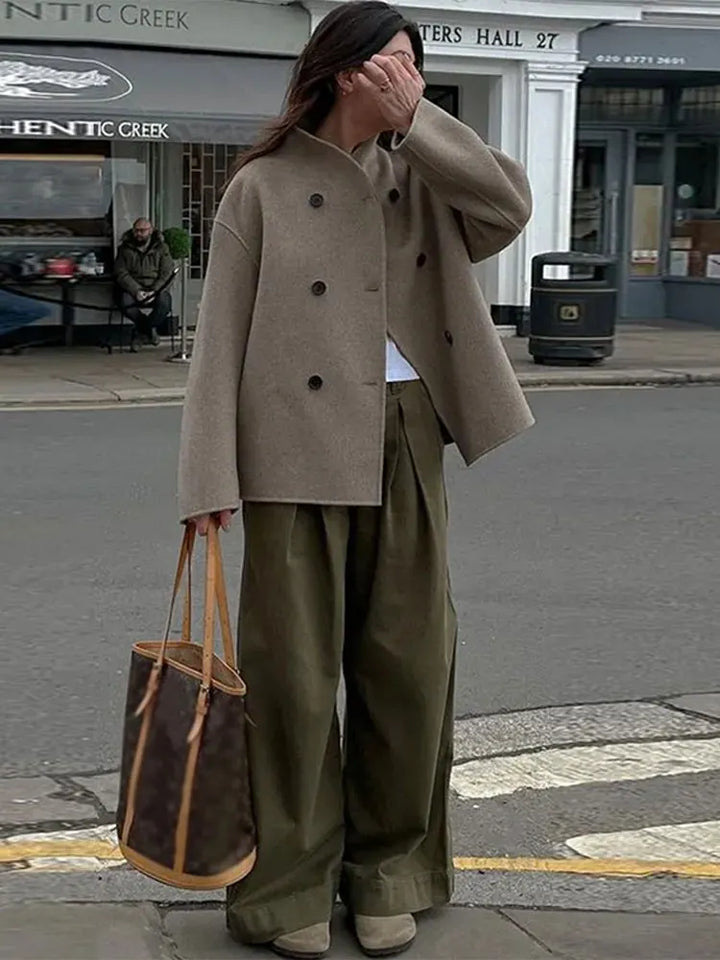 Nina Vintage Winterjacke | Trendig & Warm