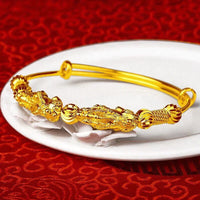 Gold-colored Lucky Charm Bracelet