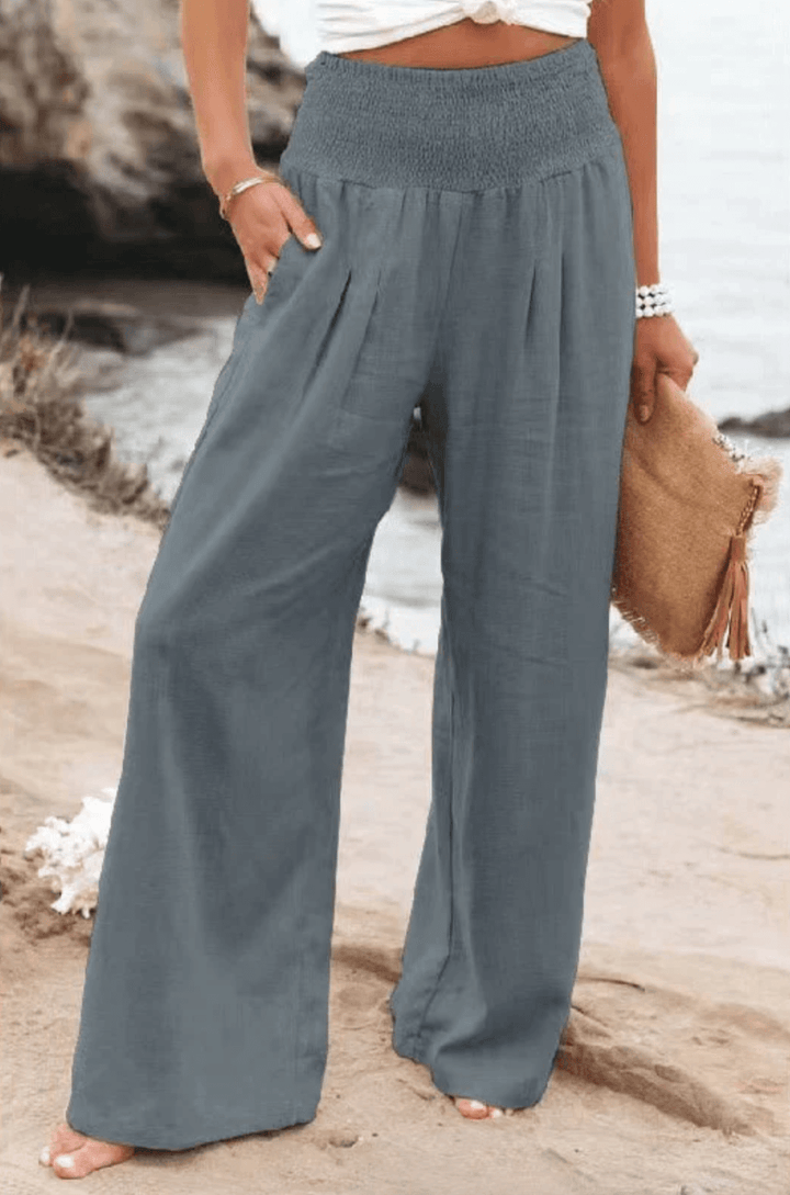 Trendy Palazzo Broek met Boho Flair – Yasmin