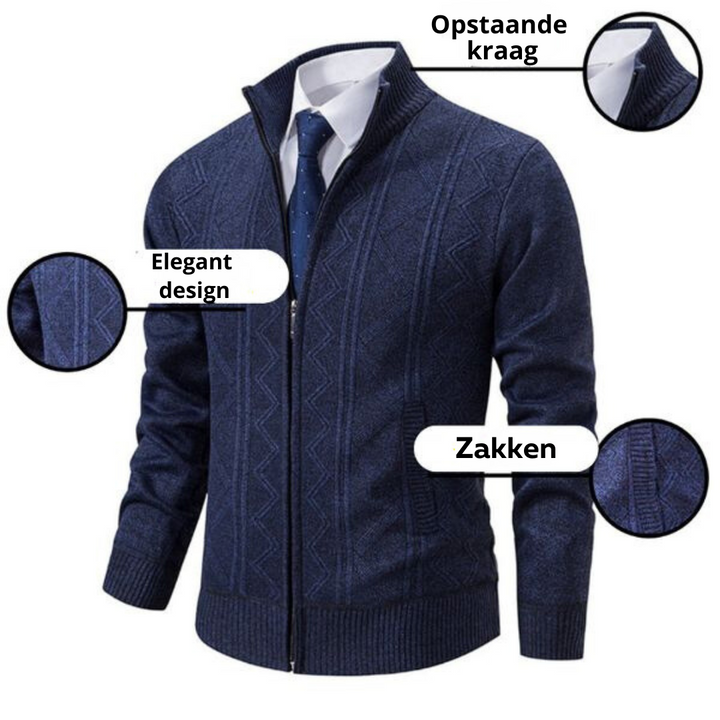 Luxuriös Gestrickte Herrenweste - Henry