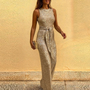 Glamouröser Glitzer-Jumpsuit - Celeste
