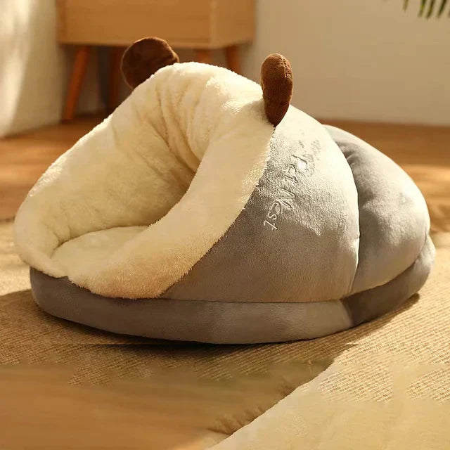 Zacht Knuffelbed voor Katten en Honden - SnugglePaw