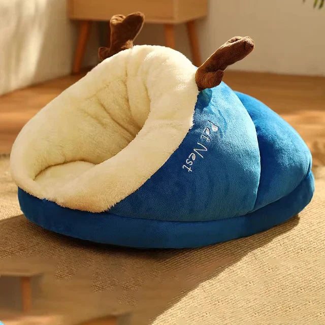 Zacht Knuffelbed voor Katten en Honden - SnugglePaw