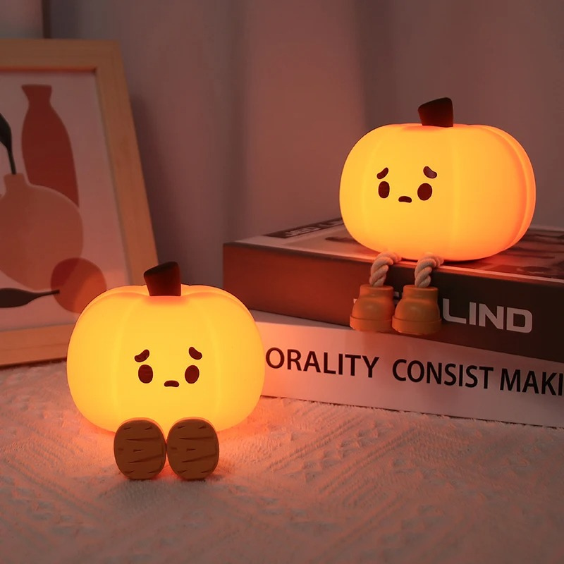 Magische Kürbis-Nachtlampe - GlowBuddy