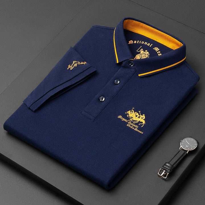 Trendiges besticktes Polo - Henry