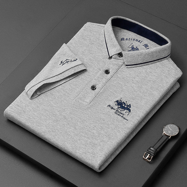 Trendiges besticktes Polo - Henry