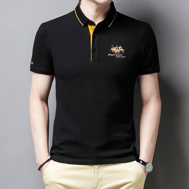 Trendiges besticktes Polo - Henry