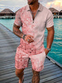 Zweiteiliges Herren Sommer Set mit Polo und Shorts – Damon