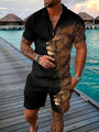 Zweiteiliges Herren Sommer Set mit Polo und Shorts – Damon