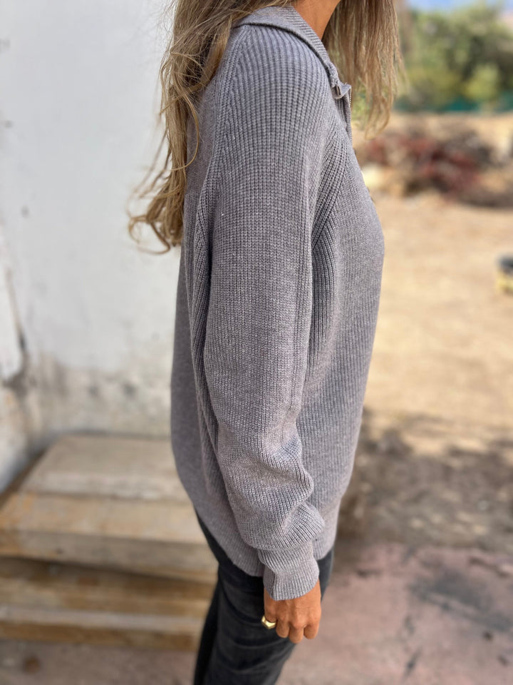 Damenpullover mit V-Ausschnitt - Camille