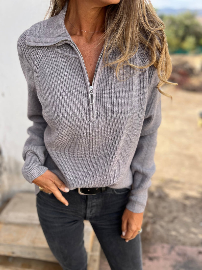 Damenpullover mit V-Ausschnitt - Camille